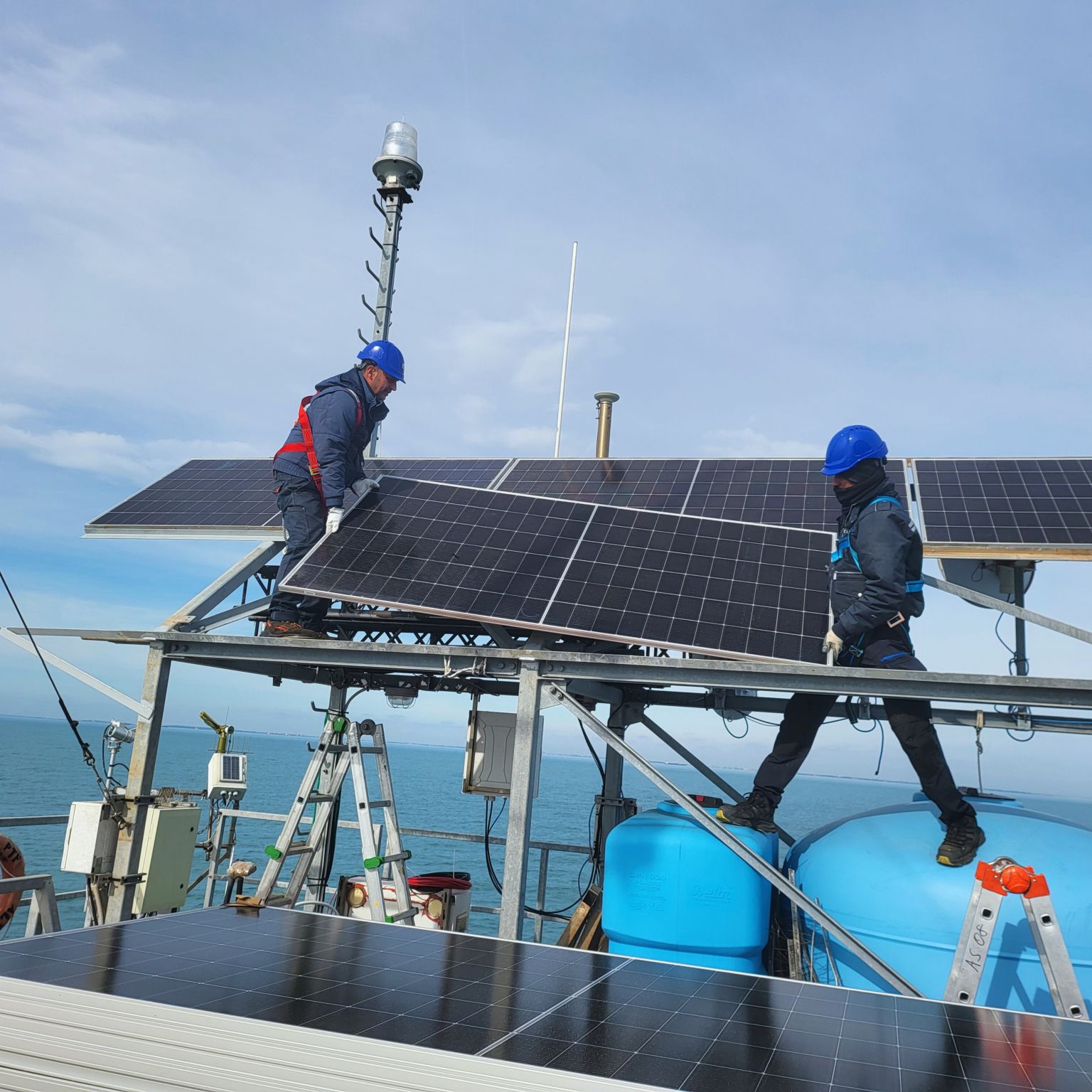 Technological system installation